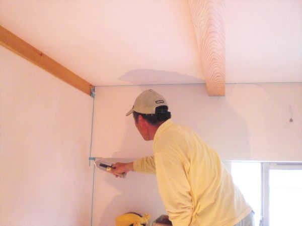 内装塗り壁下地処理 EBS工法